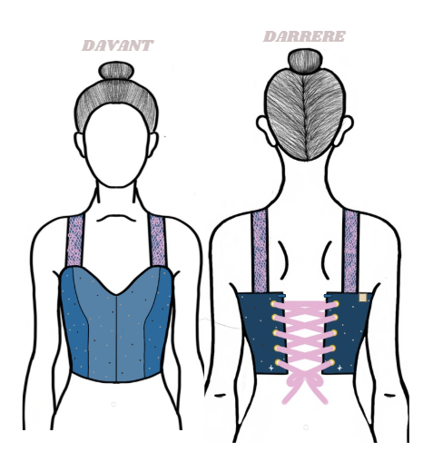 Bustier reciclatge creatiu - imatge 1